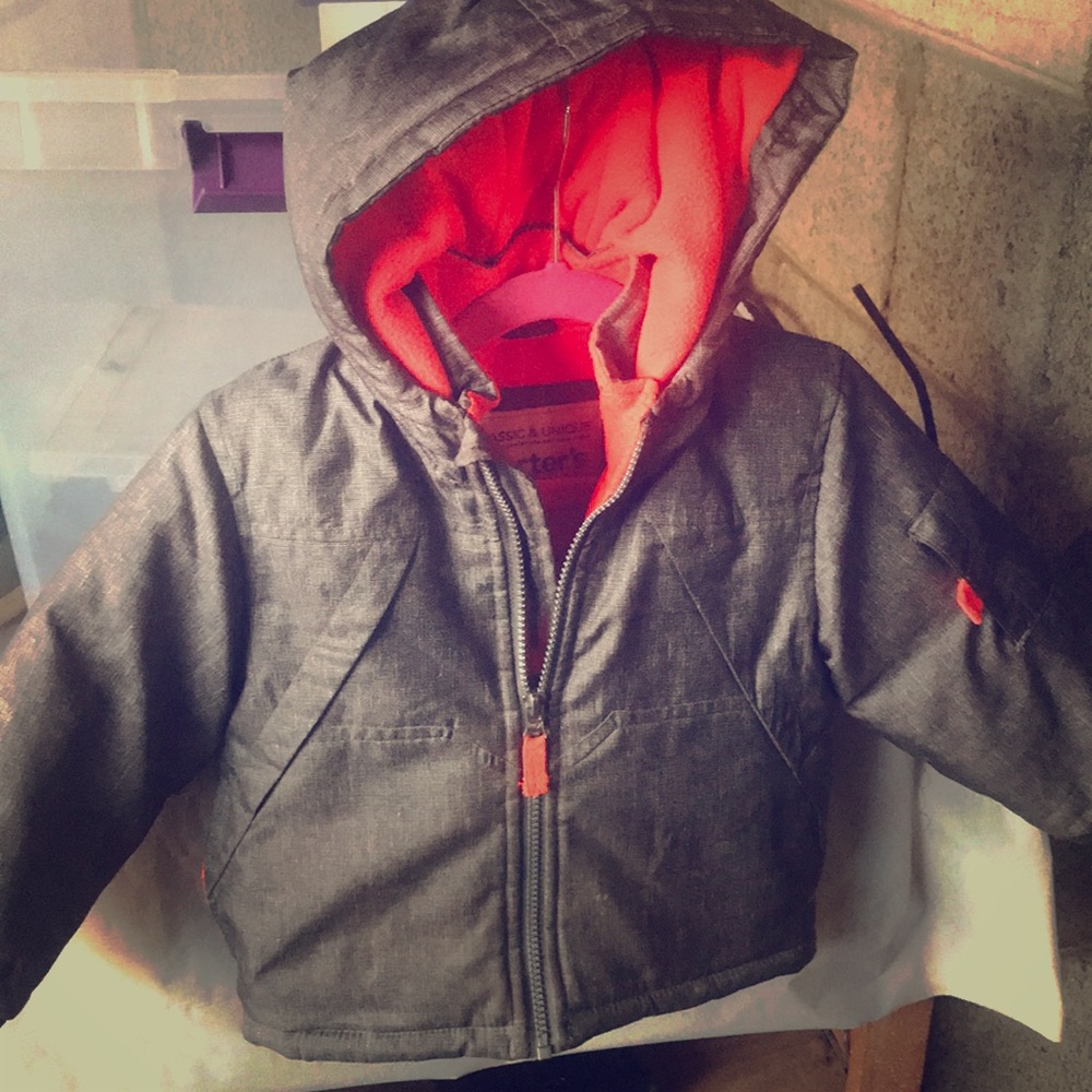 Toddler Winter Jacket. EUC, Fleece Lined